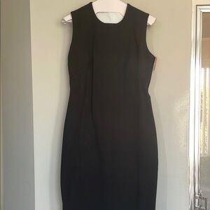 SPANX Black Sheath Dress Sleeveless Knee-Length for Work